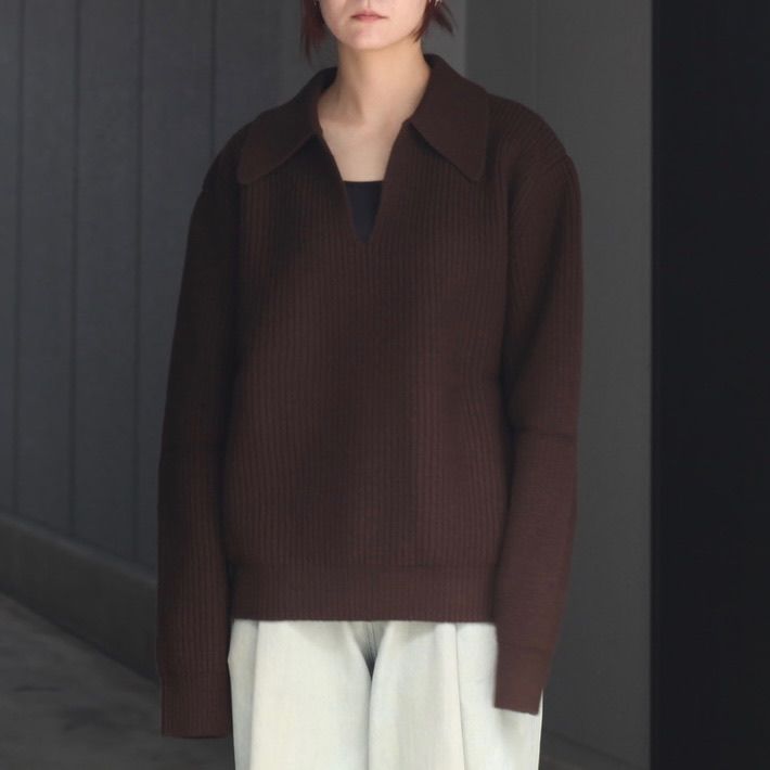 YOKE - 【残り一点】Rib Skipper Sweater | ACRMTSM ONLINE STORE