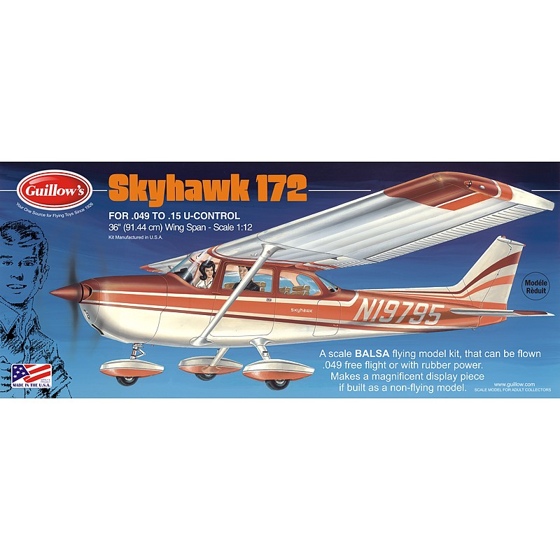 Cessna Skyhawk 172 |Cessna Skyhawk 172 Model Airplane Kit | AC Supply