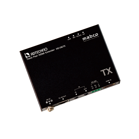 HD-06TX | HDMI信号を非圧縮で伝送可能なHDBaseT™ HDMIエクステンダー