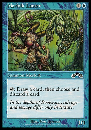 英語版』マーフォークの物あさり/Merfolk Looter - アドバンテージMTG店