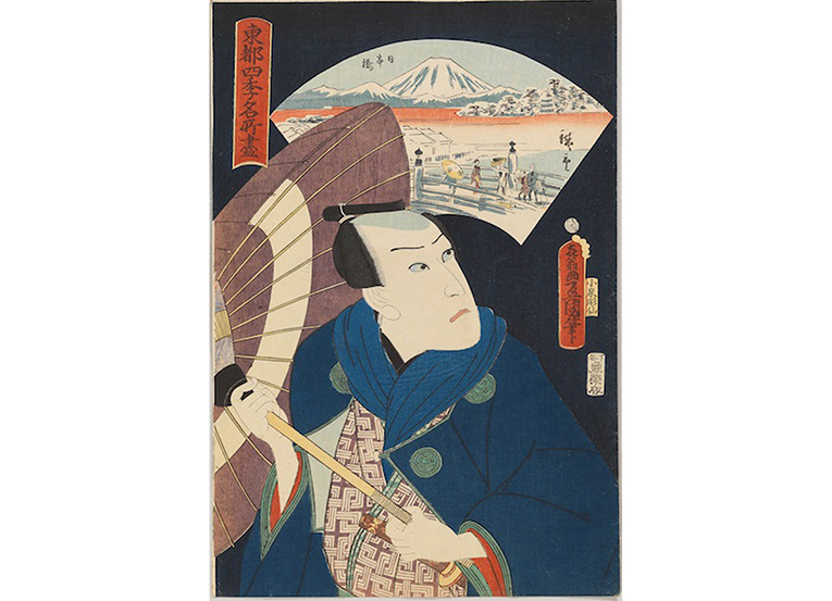 いま見たい、この一枚！ 〜三代豊国・二代広重「東都四季名所尽 日本橋