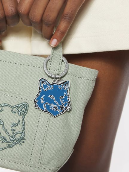 MAISON KITSUNÉ - BOLD FOX HEAD KEYRING - フォックスヘッドデザイン