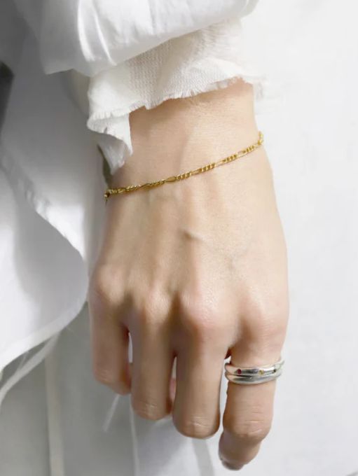 BANDEL 金色ブレスレット 'CAN DO' サイズL/LL BANDEL 金色