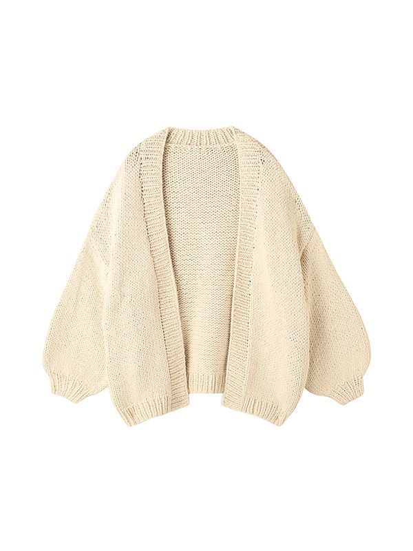 ETRE TOKYO - ハンドメイド ニット ガウン - HAND MADE KNIT GOWN OFF