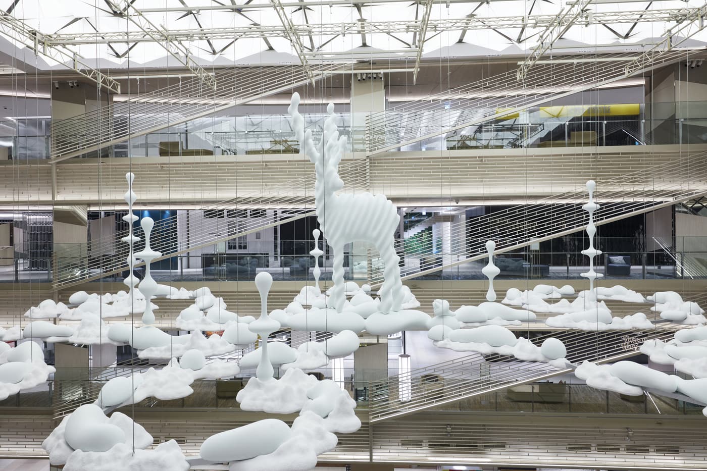 Metamorphosis Garden” by World-Renowned Sculptor, Kohei Nawa