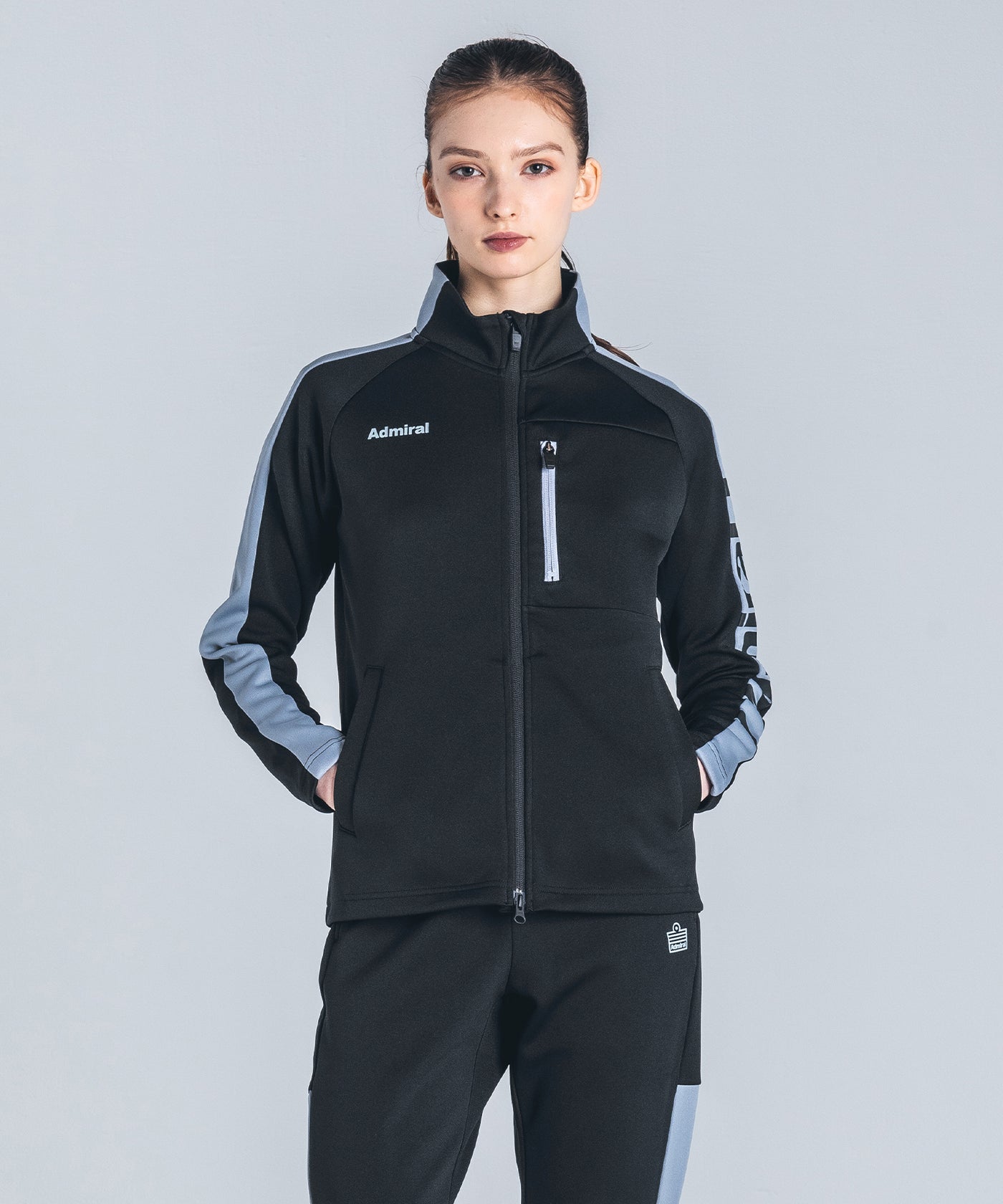 サイドラインロゴハイネックジャケット ATLA452 – ADMIRAL