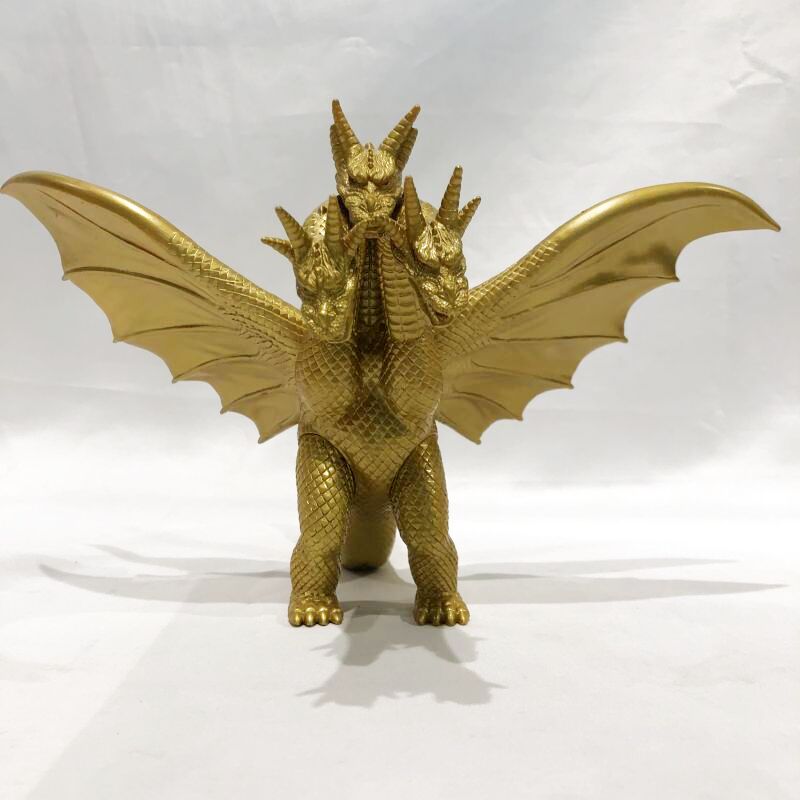 △買取品△ バンダイ ゴジラアイランドシリーズ キングギドラ ソフビ