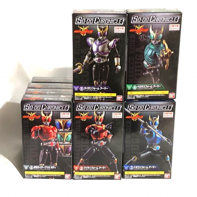 △新品△ SO-DO CHRONICLE 仮面ライダークウガ 全4フォームセット