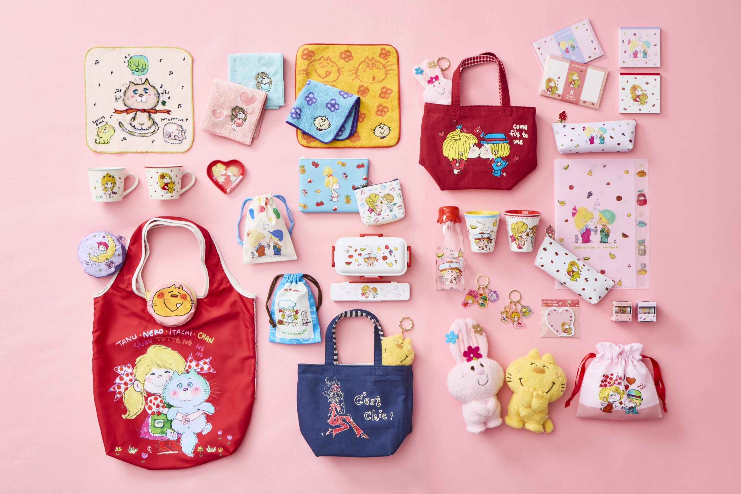 one'sterrace」全店舗で『レトロカワイイにきゅん！亜土ちゃんフェア