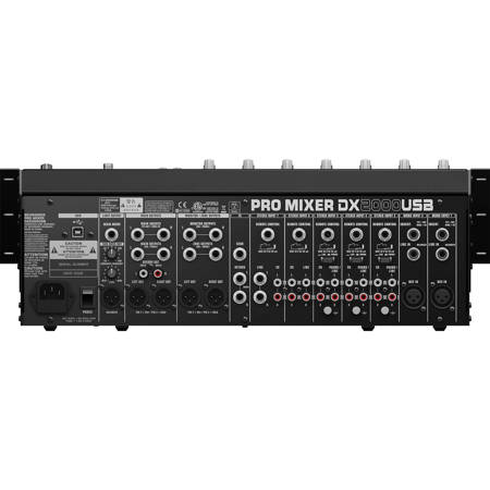 Behringer Pro Mixer DX2000USB Professional 7-Channel DJ Mixer 0701