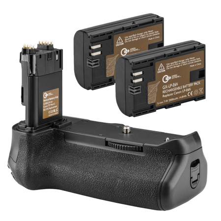Green Extreme BG-E16 Battery Grip for Canon 7D Mark II With 2 LP