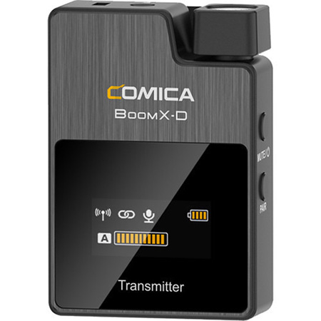 Comica Audio BoomX-D 2.4GHz Dual Wireless Mic System w/Tx & Rx for