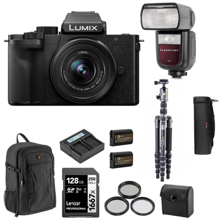 Panasonic LUMIX DC-G100D Camera w/12-32mm f/3.5-5.6 ASPH Lens