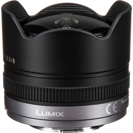 Panasonic LUMIX G Fisheye 8mm f/3.5 Lens for Micro Four Thirds H-F008