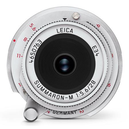 Leica 28mm f/5.6 Summaron-M Lens, Silver 11695 - Adorama