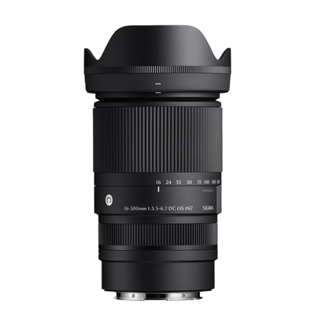 Sigma 16-300mm f/3.5-6.7 DC OS Contemporary Lens for Sony E, Black