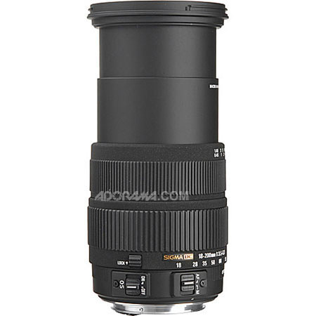 USED Sigma 18-200mm f/3.5-6.3 DC OS (Optical Stabilizer) HSM