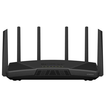 Synology RT6600ax AX 6600 Tri-Band Wi-Fi 6 Gigabit Router RT6600AX
