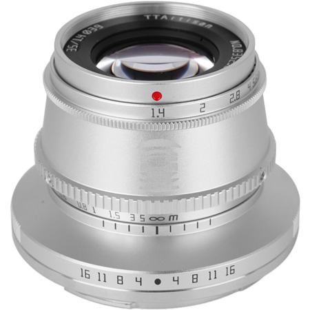 TTArtisan 35mm f/1.4 Lens for L Mount, Silver A14S - Adorama