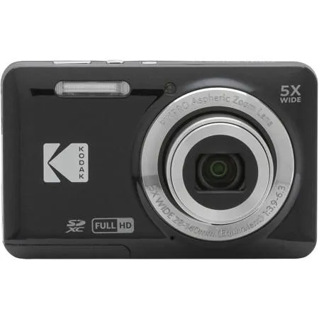 Kodak PIXPRO FZ55 Friendly Zoom Digital Camera, Black FZ55-BK