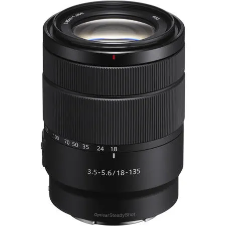 Sony E 18-135mm f/3.5-5.6 OSS Lens for Sony E SEL18135 - Adorama