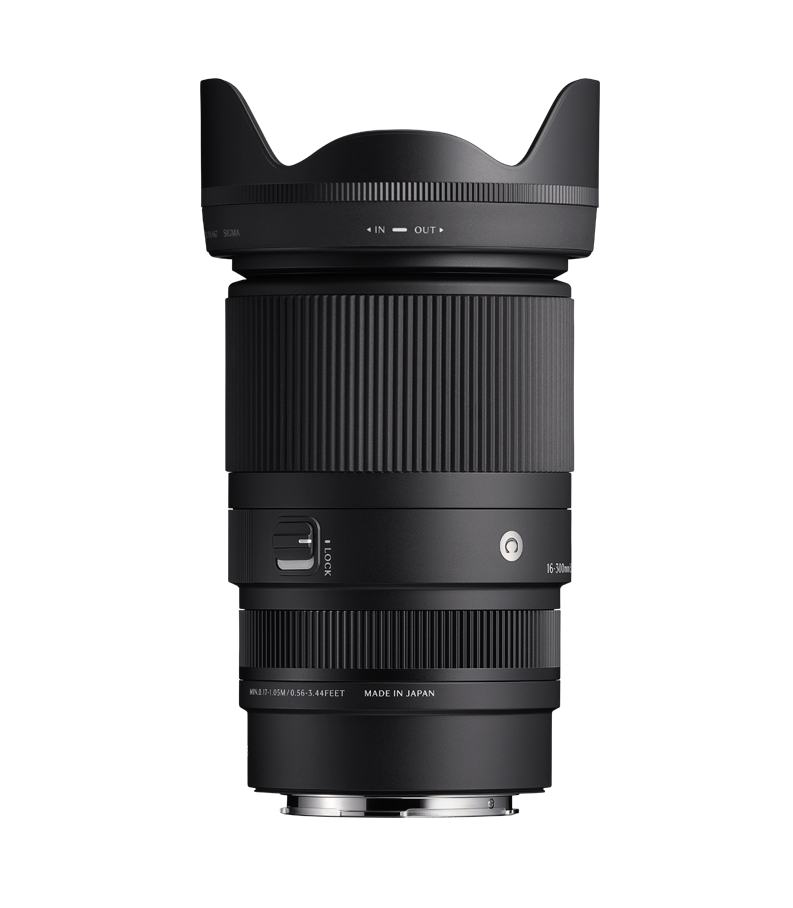 Sigma 16-300mm f/3.5-6.7 DC OS Contemporary Lens for Sony E, Black