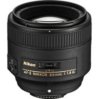 Nikon 85mm f/1.8G AF-S FX NIKKOR Lens 2201 - Adorama