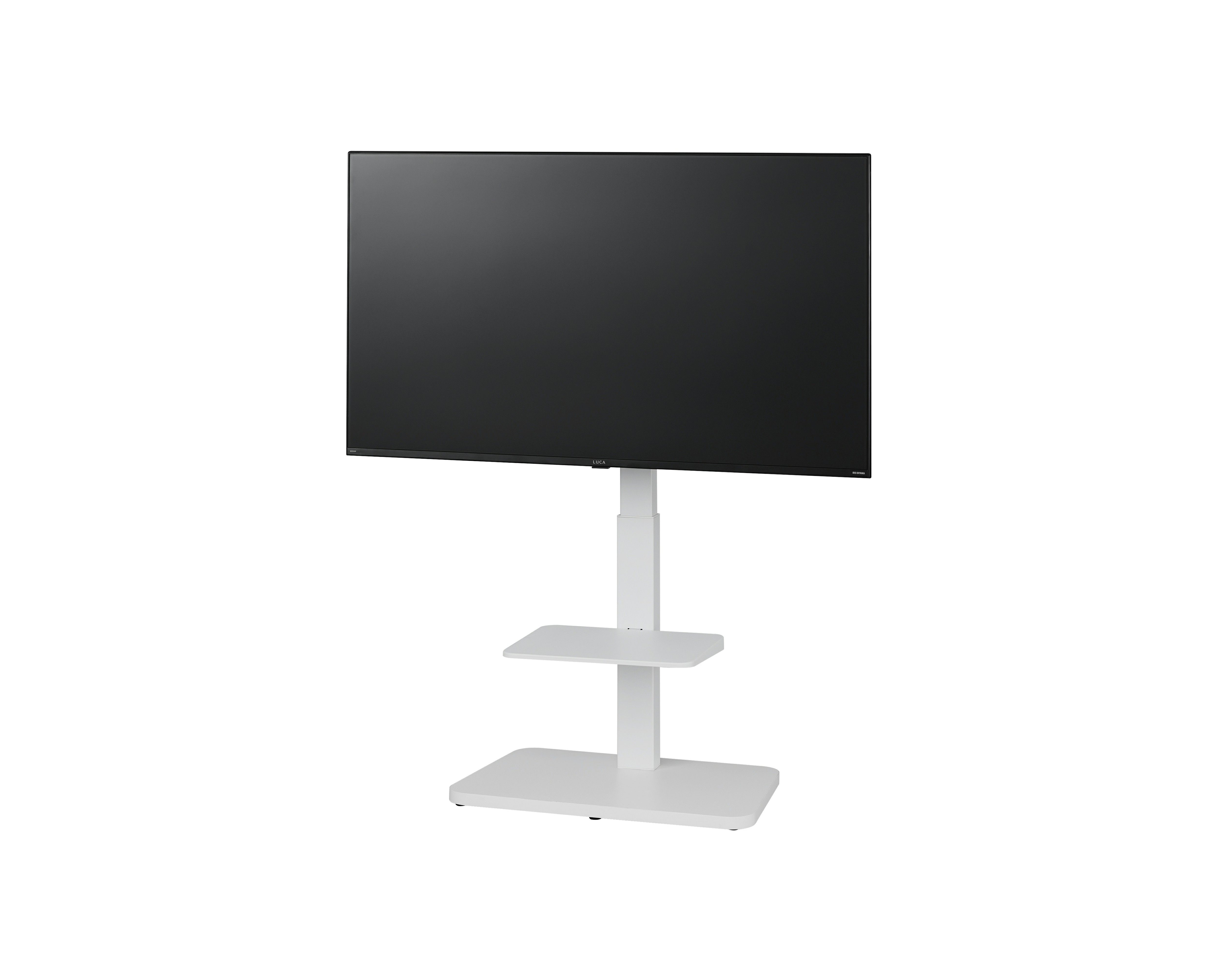 アイリスオーヤマ スタンドテレビ台 ホワイト UTS-640R-W | 【公式