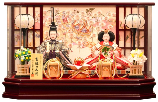 吉徳 親王ケース飾り「まり桜」 | 【公式】イオン九州オンラインストア