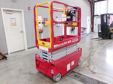 NEW 2025 MEC MICRO19-XD – Scissor Lift | Aerial Titans