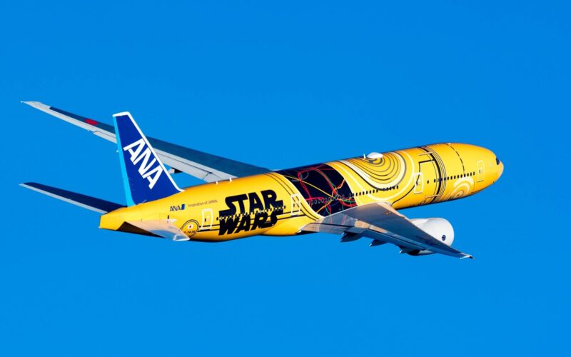 ANA reveals grand finale for C-3PO Star Wars-themed 777
