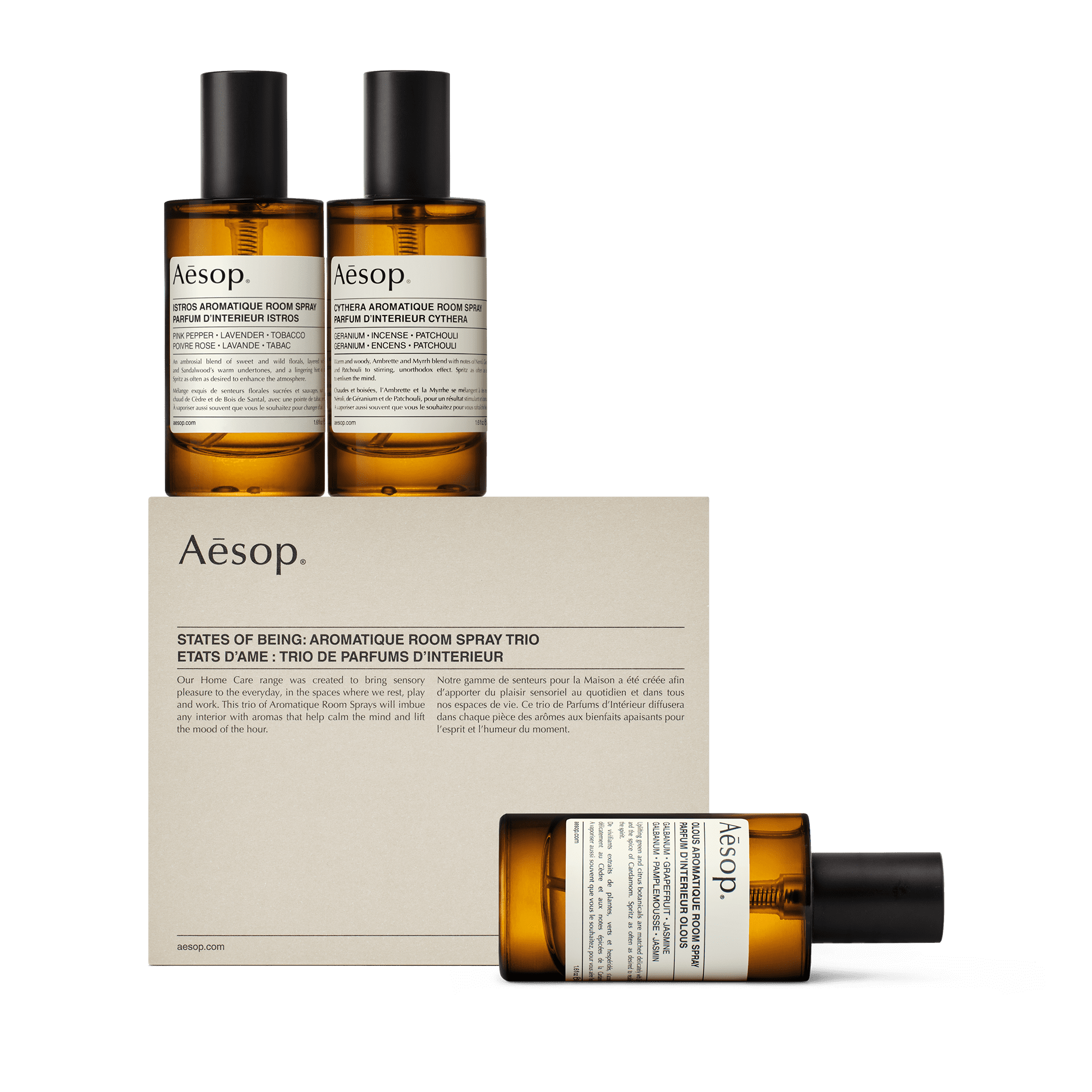 ステイト オブ ビーイング アロマティック ルームスプレー トリオ