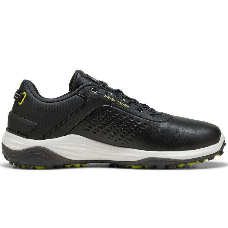 Puma Shadowcat NITRO Leather Spikeless Waterproof Shoes - Black/White