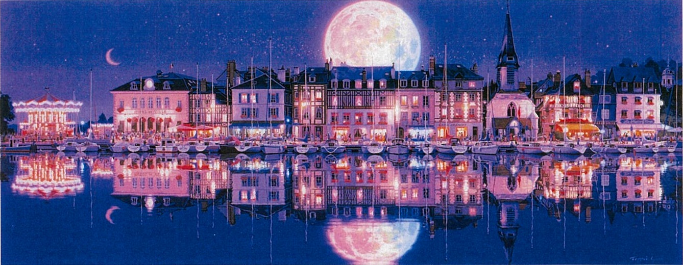 笹倉鉄平「オンフルール」（シルクスクリーン) - 画廊アガティ