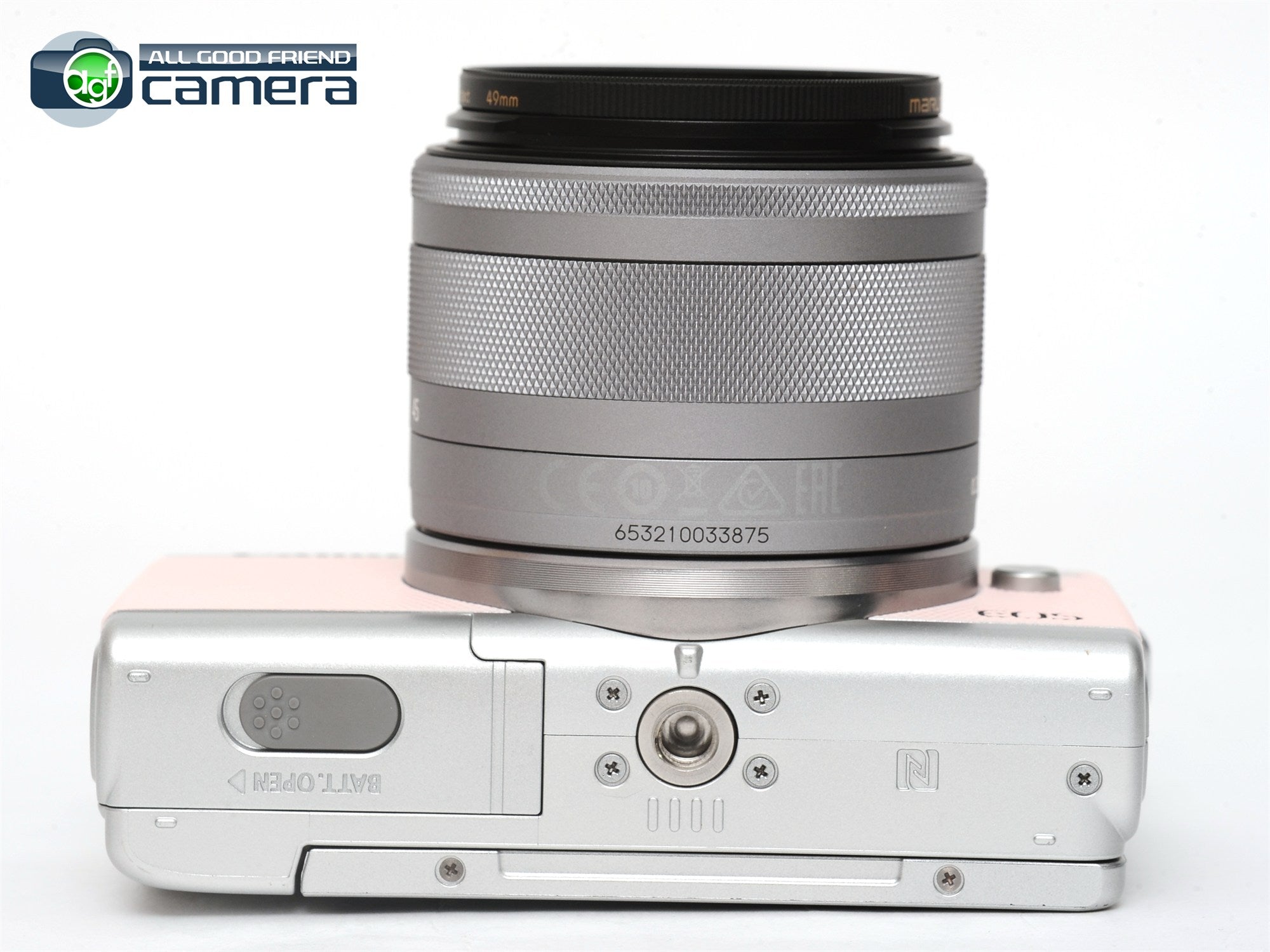 Canon ELS M100 Limited Pink Camera + EF-M 15-45mm Lens *MINT