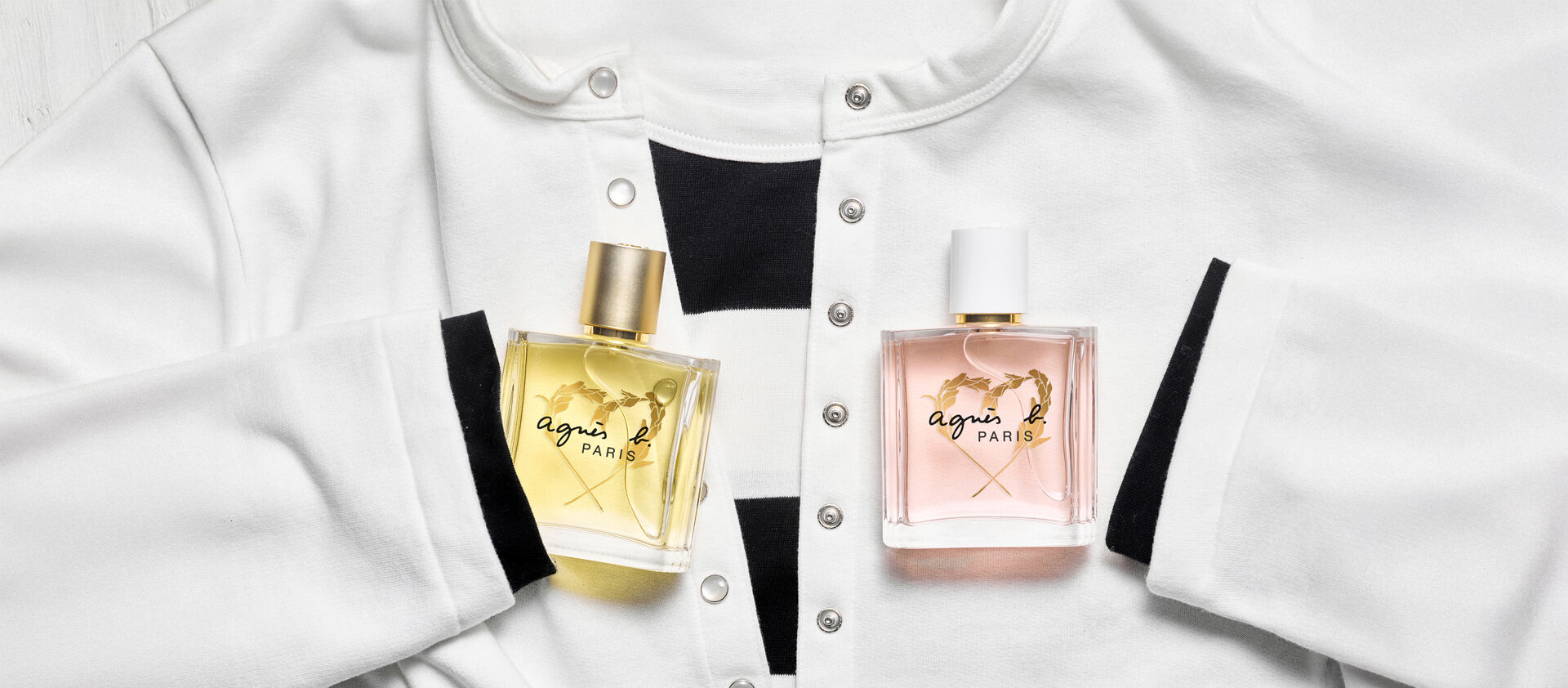 agnès b. perfume : a fragrance in 2 intensities