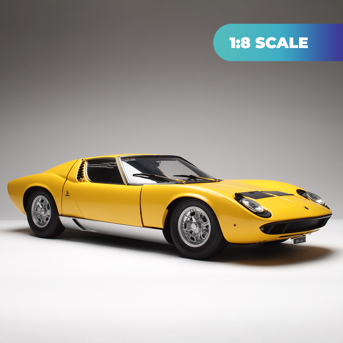Lamborghini Miura 1:8 scale model kit, Agora Models