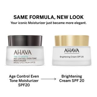 AHAVA® Even Tone Face Moisturizer SPF 20 – AHAVA USA