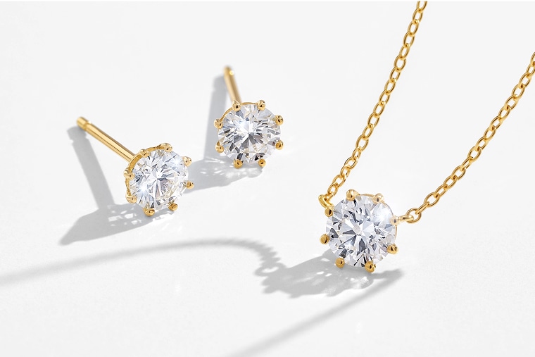 ビンドゥチェーンダイヤモンド ピアス | AHKAH / アーカー | 【公式