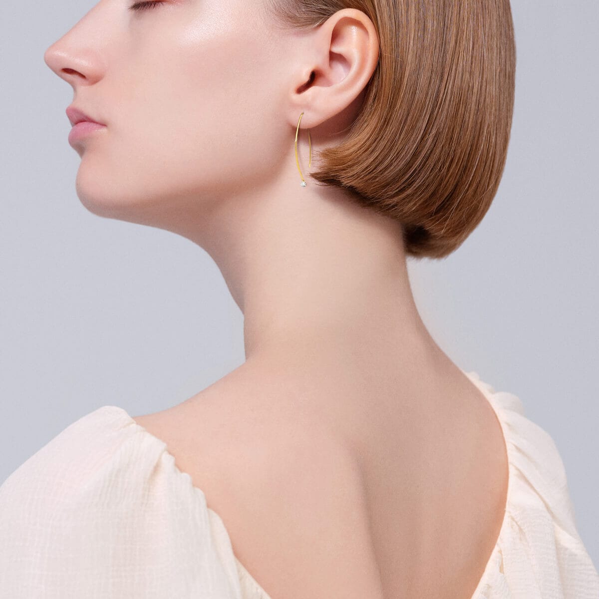 ベアリーフ ピアス | AHKAH / アーカー | 【公式】 | オフィシャルサイト