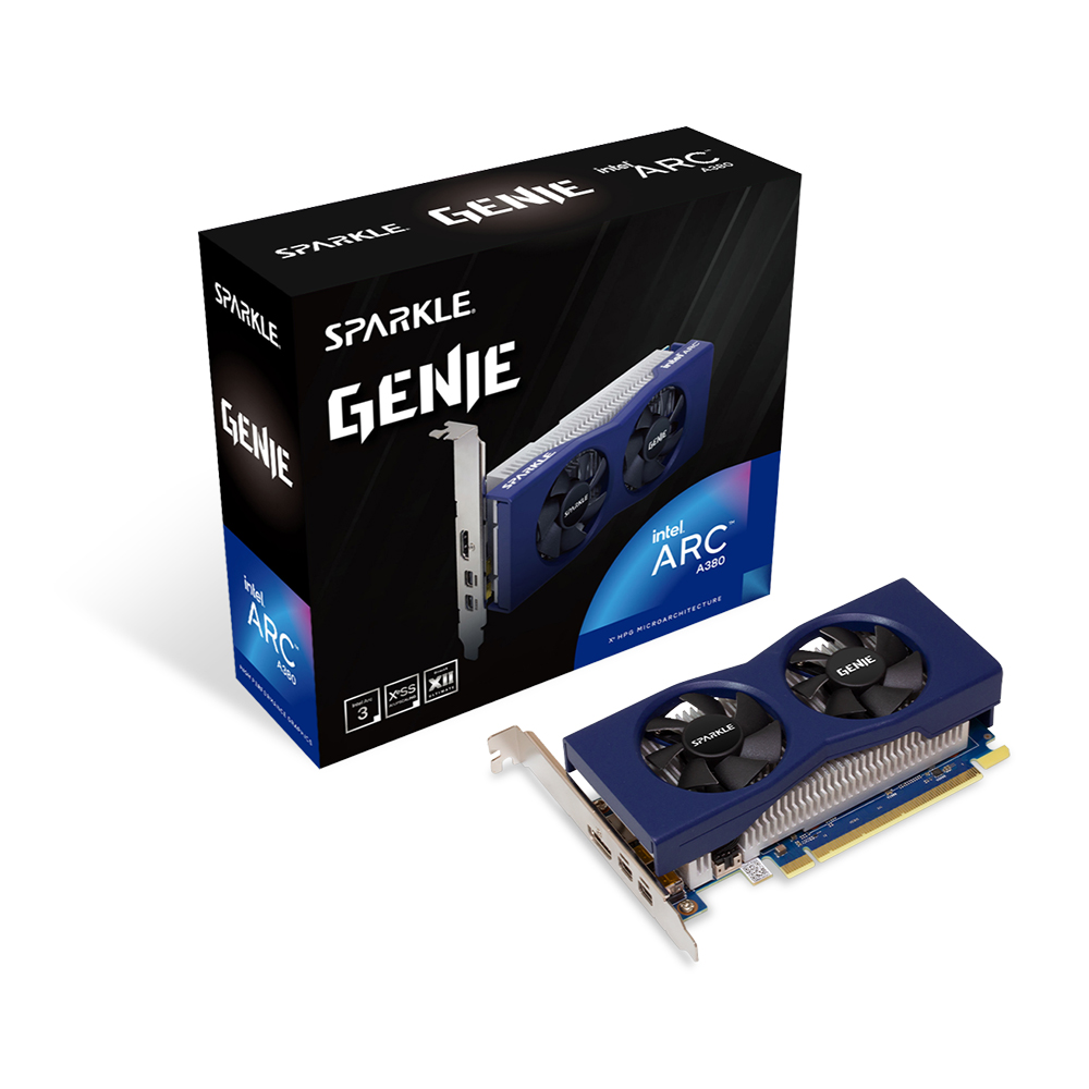 SPARKLE Intel Arc A380 GENIE｜SPARKLE｜株式会社アユート PCパーツ