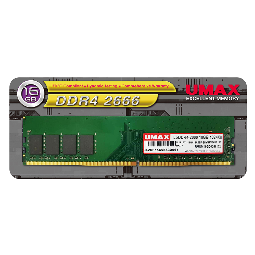 UM-DDR4-2666シリーズ｜UMAX｜株式会社アユート PCパーツ・VR