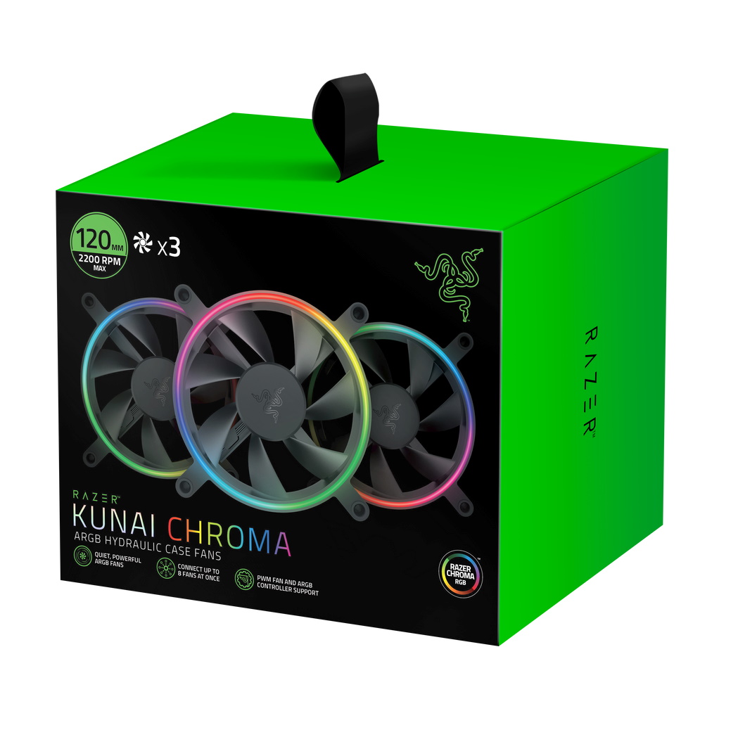 Razer Kunai Chroma - RGB 120MM LED PWM 1FAN/3FAN｜Razer｜株式会社