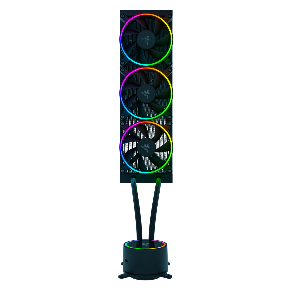 Razer Hanbo Chroma - RGB AIO Liquid Cooler 360MM (aRGB Pump Cap