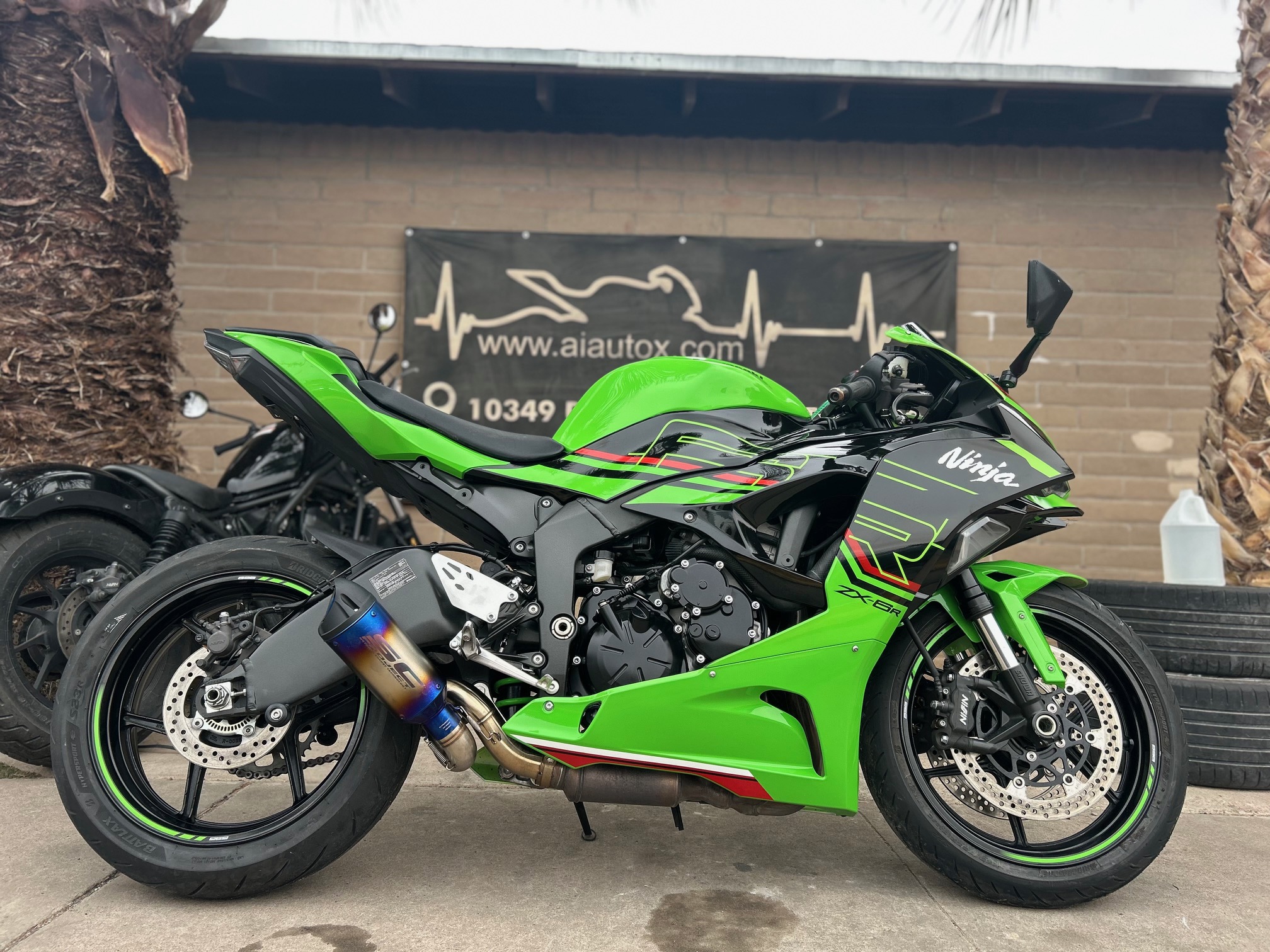 2024 KAWASAKI ZX-6R KRT ABS $10,500 10,928 MI V#002117 – Ai Auto