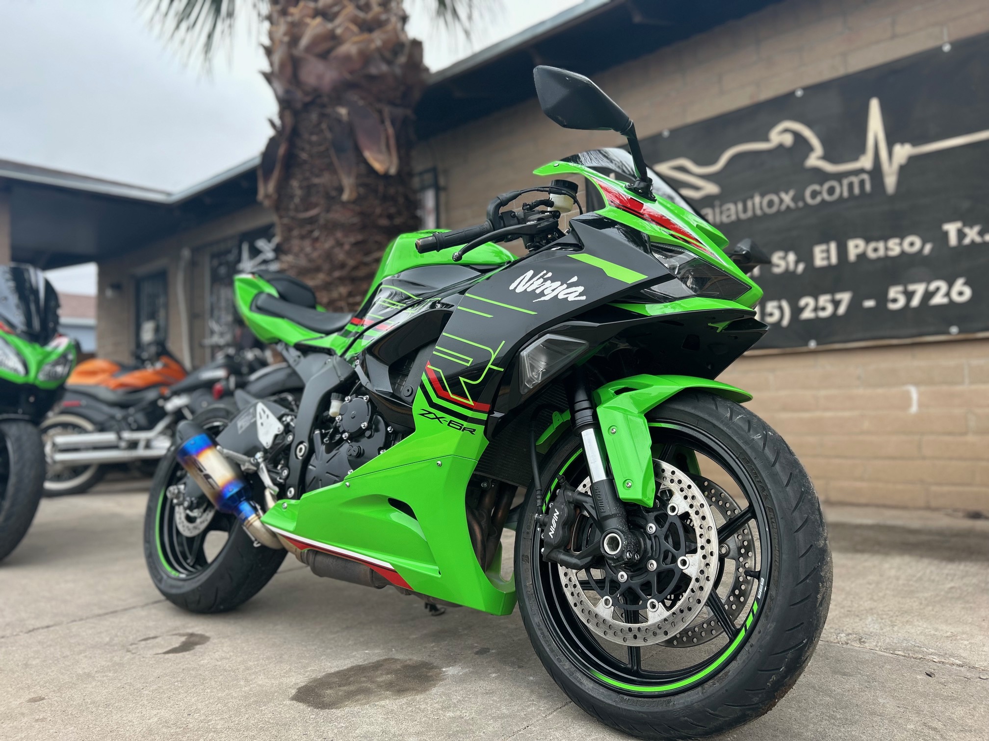 2024 KAWASAKI ZX-6R KRT ABS $10,500 10,928 MI V#002117 – Ai Auto