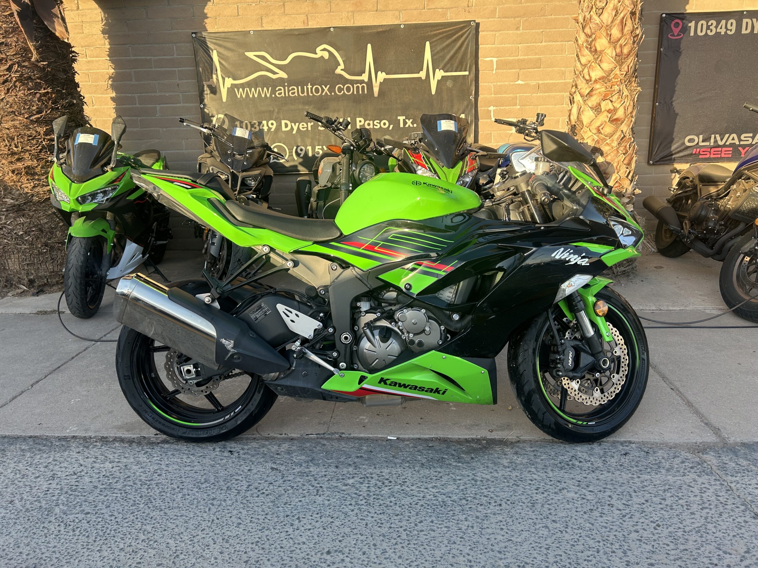 2023 KAWASAKI ZX-6R $9,995 V#018553 5,086 MI – Ai Auto Exchange