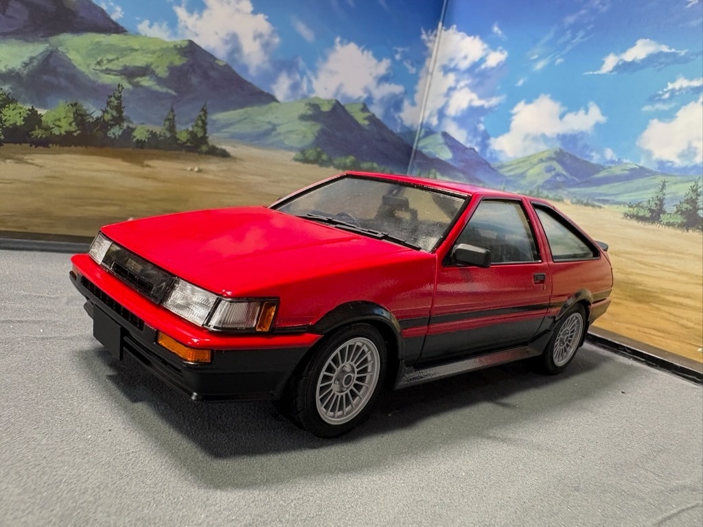 プラモデルで楽しむ昭和のトヨタ車「AE86カローラレビン」【愛知トヨタ