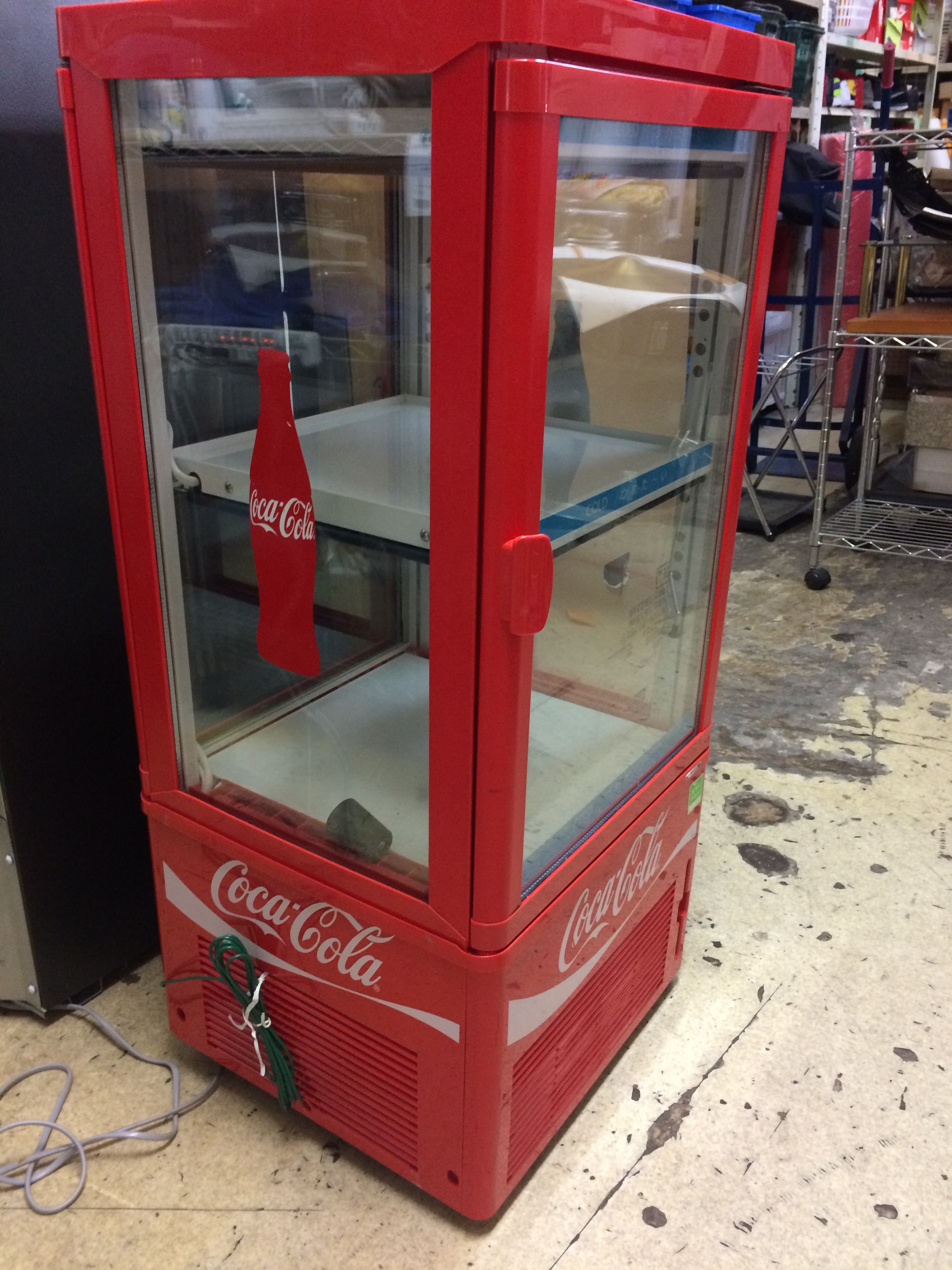 コカコーラデザイン冷蔵ショーケース 買取致しました｜愛品館千葉店
