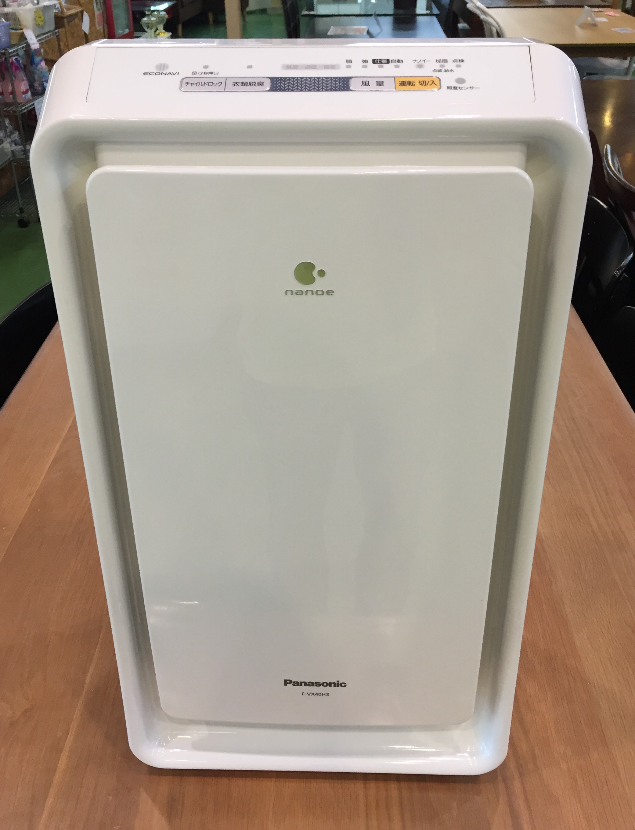 パナソニック 加湿空気清浄機 F-VX40H3入荷！八千代市リサイクル